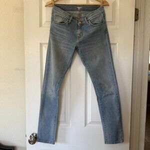 Carhartt WIP Men's Rebel Pant Skinny Jean Mid Wash 29x30